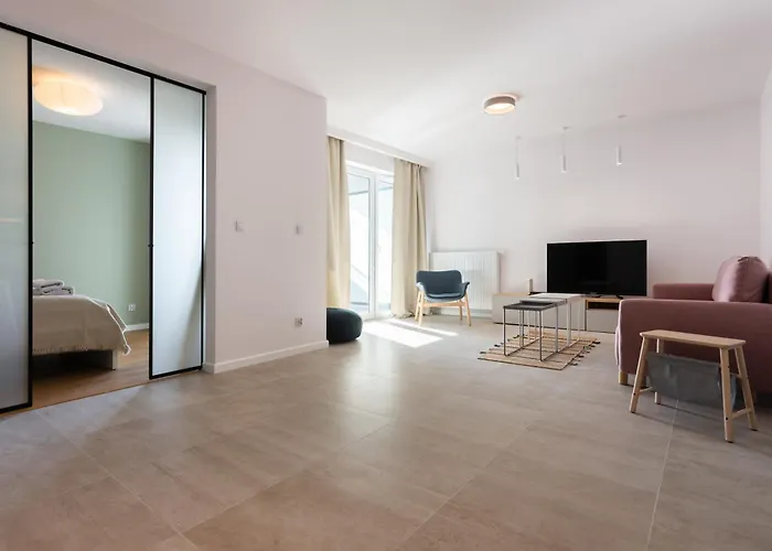 Przestronny apartament Vermelo Parking